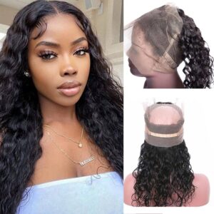 360 lace frontal closure made from human hair